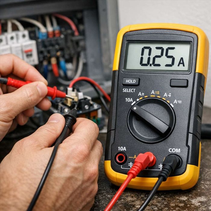 Mesurer l’intensité avec un multimètre numérique : guide complet
