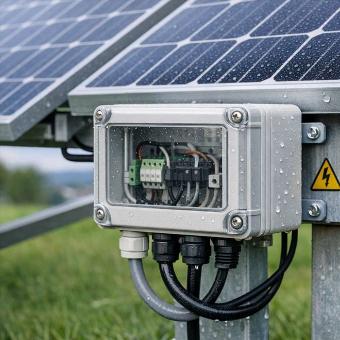 Indice IP sur un coffret photovoltaïque : bien le choisir