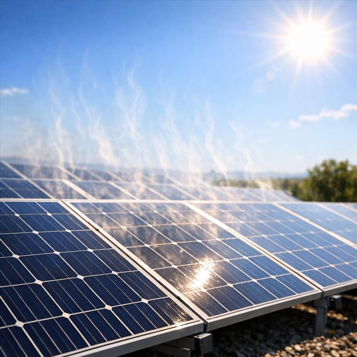 Panneaux solaires et chaleur : pourquoi le rendement baisse