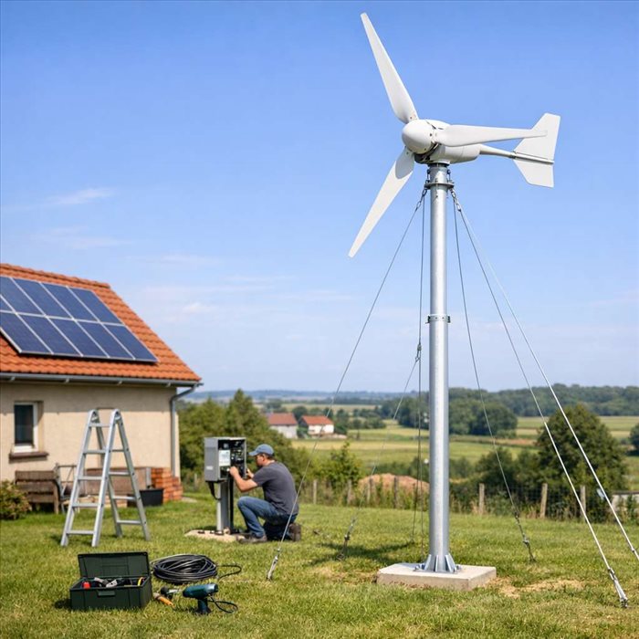 Éoliennes pour particuliers : fonctionnement, coût et rentabilité