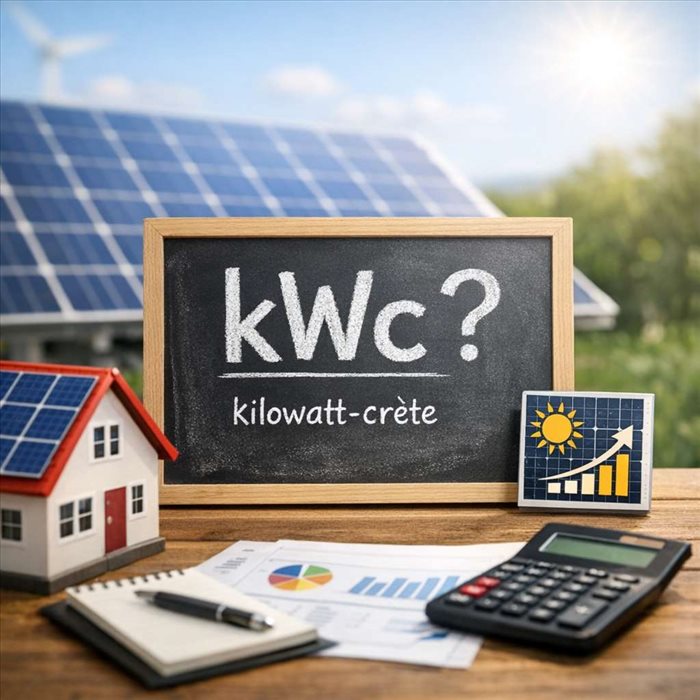 Que signifie kWc en photovoltaïque ? Guide complet