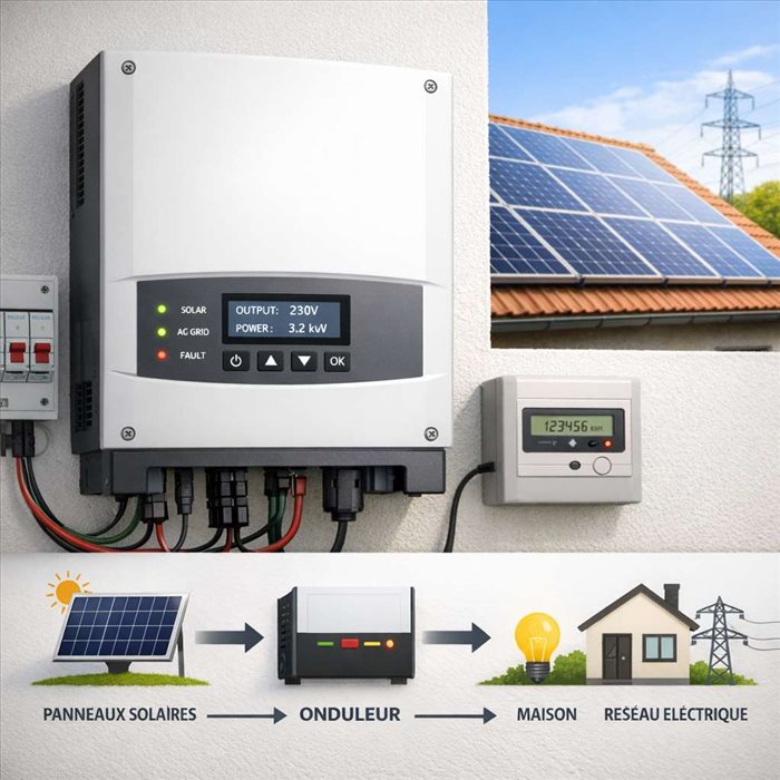 Comment fonctionne un onduleur photovoltaïque ? | Guide complet